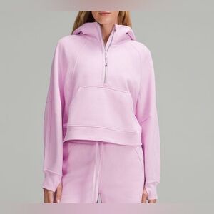 LULUMEON NWT Scuba Oversized Half-Zip Hoodie